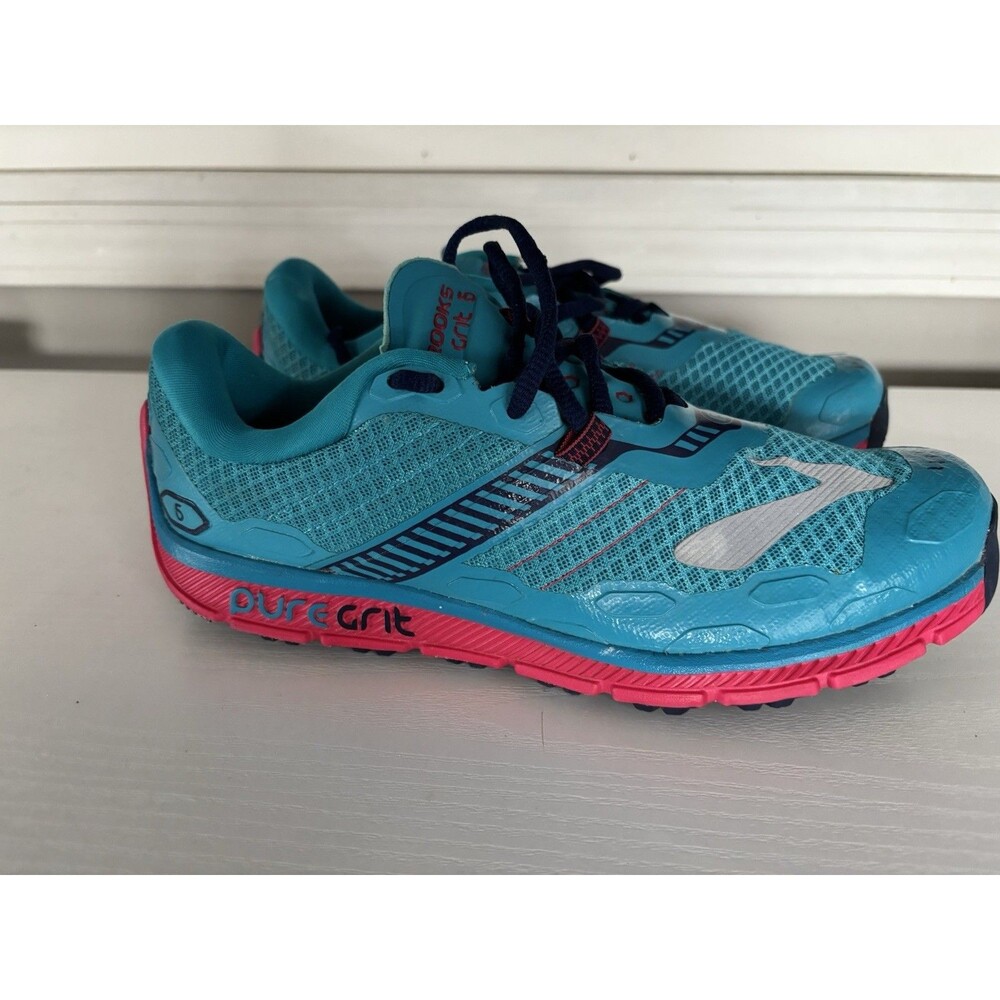 Brooks Pure Grit 5 Womens Sz 8 Sneakers Trail Running Shoes